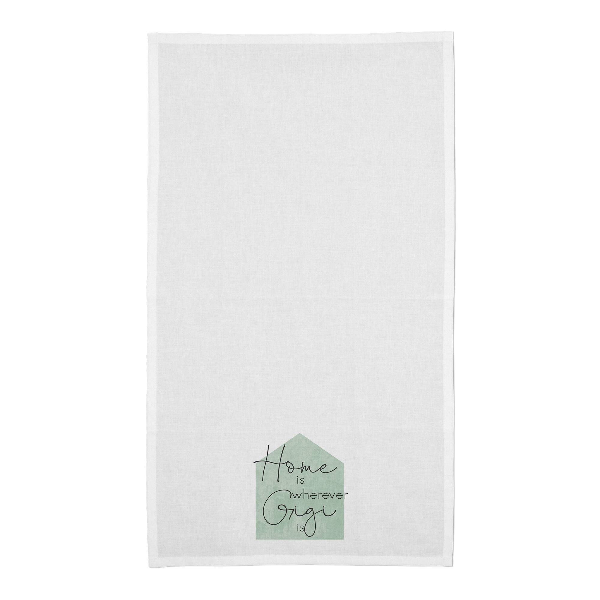 Home is Wherever Gigi Is Cotton Twill Tea Towel Set
